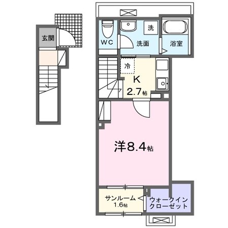 シエレトワールの物件間取画像